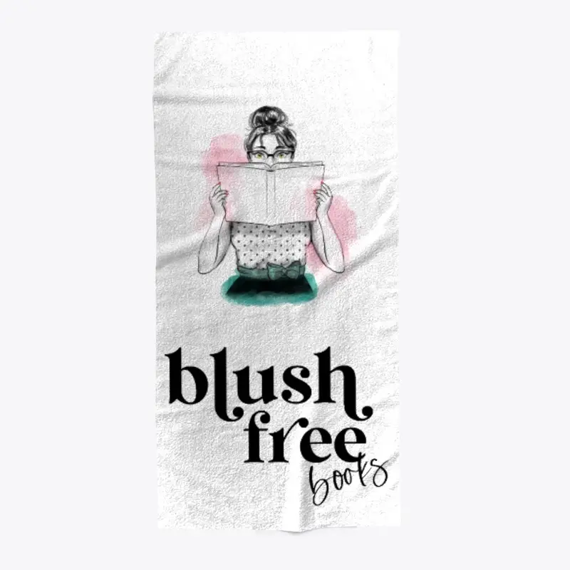 Doris Blush Free Books Beach Towel